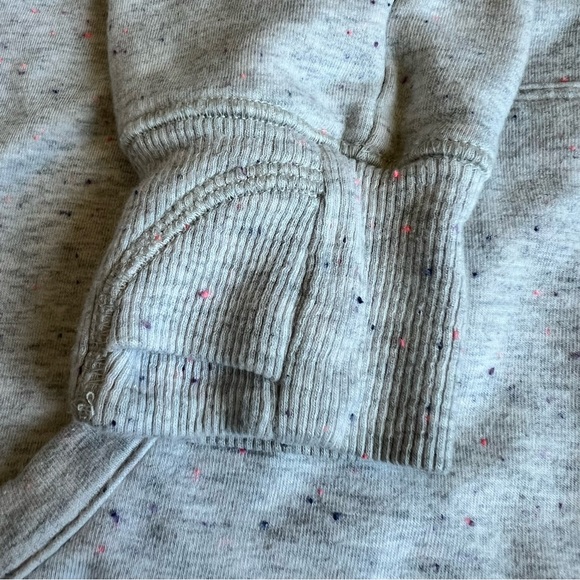 Athleta Girl Speckled Hoodie Sweatshirt L/12 - Picture 7 of 10